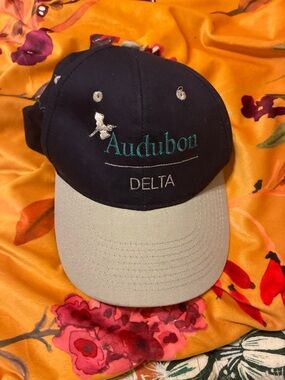 Delta Two-Tone Baseball Cap - Navy & Light Gray